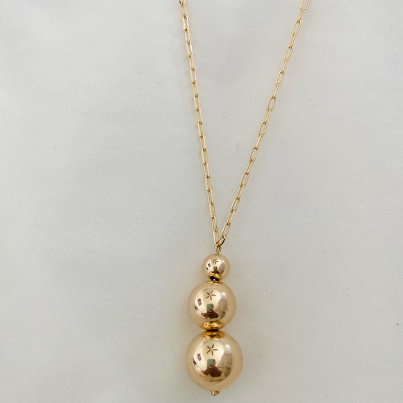 Three Ball Necklace - Picture 7 of 10